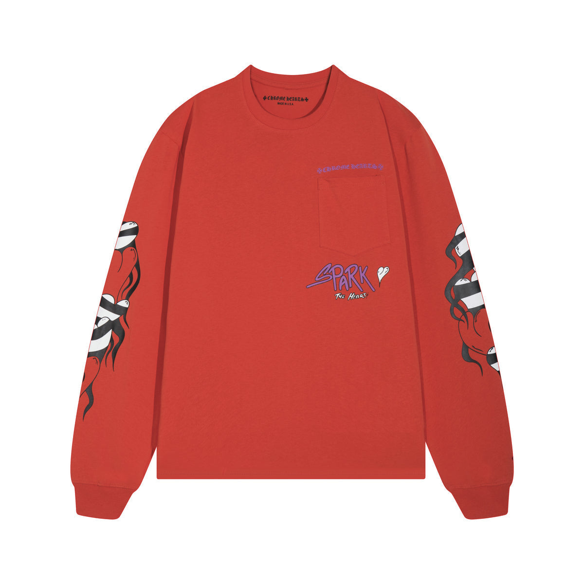 Chrome Hearts Men's Long-Sleeve Sweatshirt K8013