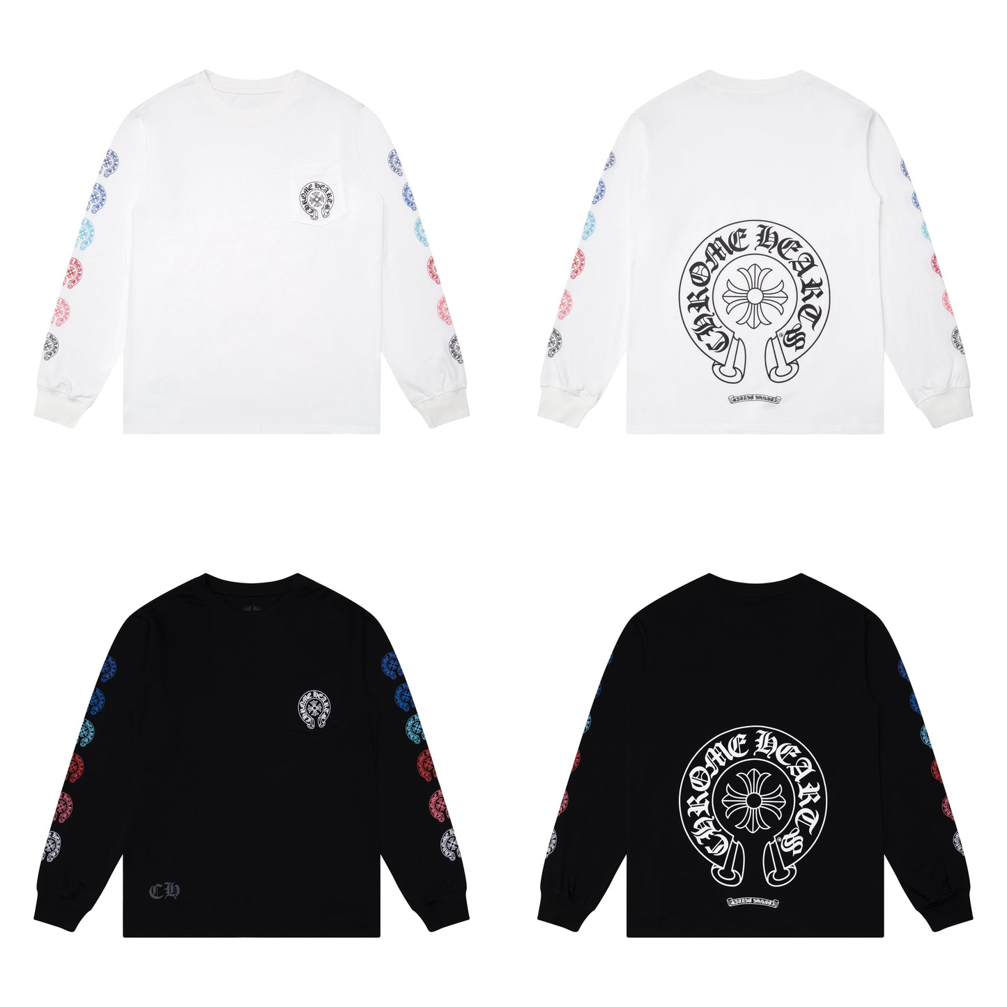 Chrome Hearts Men's Long-Sleeve Sweatshirt K8009