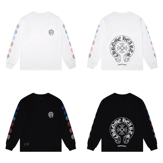 Chrome Hearts Men's Long-Sleeve Sweatshirt K8009