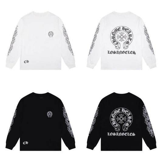 Chrome Hearts Men's Long-Sleeve Sweatshirt K8008