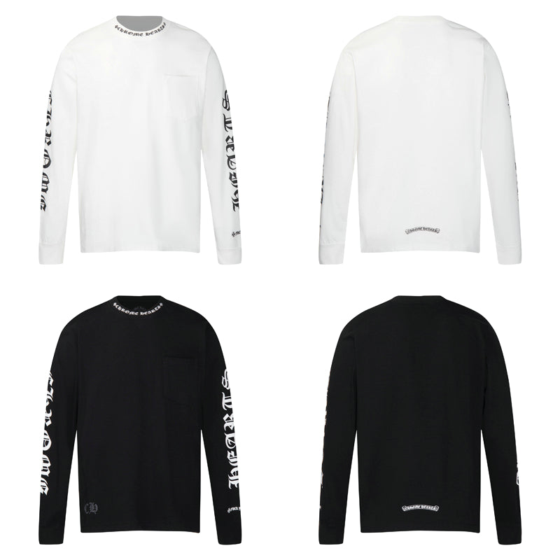 Chrome Hearts Men's Long-Sleeve  Sweatshirt K9011