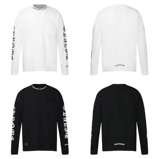 Chrome Hearts Men's Long-Sleeve  Sweatshirt K9011