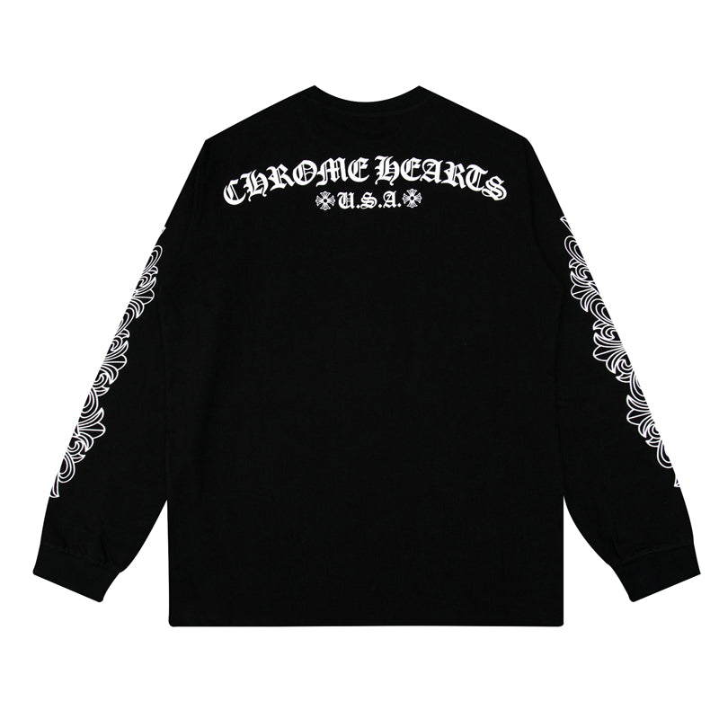 Chrome Hearts Men's Long-Sleeve Sweatshirt K8005