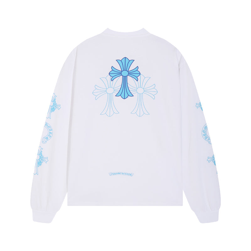 Chrome Hearts Men's Long-Sleeve Sweatshirt K8018