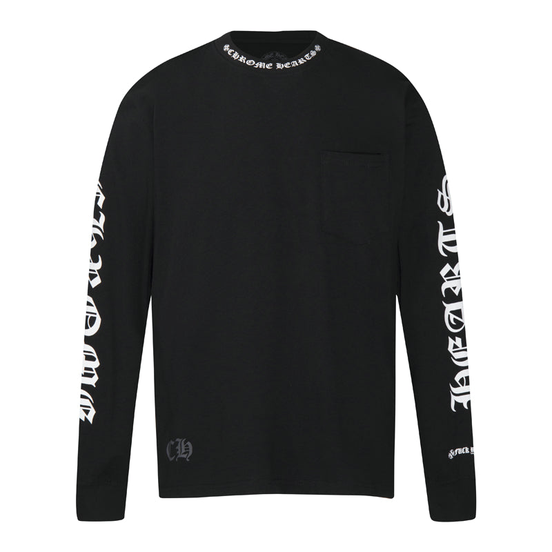 Chrome Hearts Men's Long-Sleeve  Sweatshirt K9011